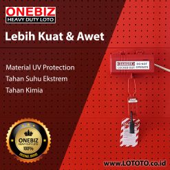 Jual ONEBIZ Electrical Plug Lockout OB 14-BDD43 83mm×83mm×178mm For 220V - 500V plug (cable diameter 25 mm)