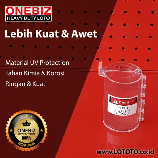 Jual ONEBIZ Switch Lockout OB 14-BDD57 Inner Dia. Hhole Dia. 66x94x57mm