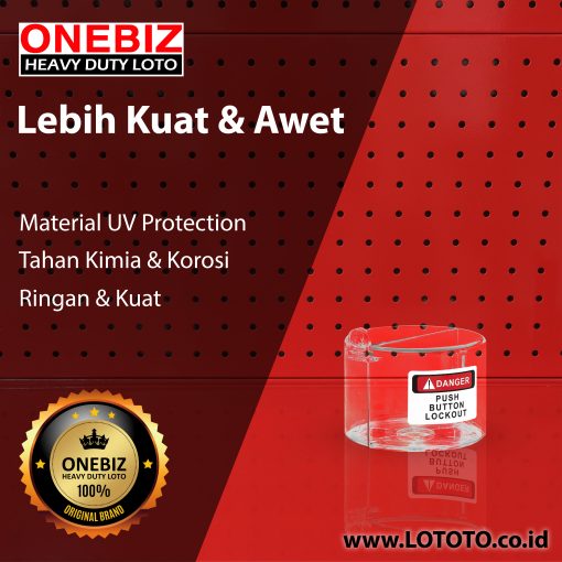 Jual ONEBIZ Switch Lockout OB 14-BDD58 Inner Dia. Hhole Dia 85x60x80mm