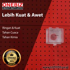 ONEBIZ Emergency Stop Lockout OB 14-BDD60-4 Base Inner Size 70x70mm Inner H 61.5mm Base Size 90x90mm Outer H 64mmONEBIZ Emergency Stop Lockout OB 14-BDD60-4 Base Inner Size 70x70mm Inner H 61.5mm Base Size 90x90mm Outer H 64mm