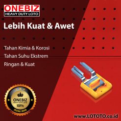 Jual ONEBIZ Multi-purpose Industrial Electrical Lockout OB 14-BDD81-6 Lock Knob Switch Change Over Switch