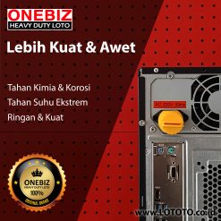 Jual ONEBIZ Electrical Lockout OB 14-BDD82-1 To Lock Kinds Of Non-standard Shape Handles Holes And Soon