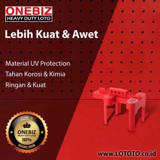 Jual ONEBIZ Adjustable Ball Valve Lockout OB 14-BDF01D 0.5” to 2.5” (13 - 64mm)