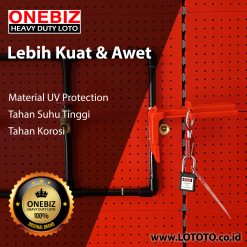 Jual ONEBIZ Adjustable Ball Valve Lockout OB 14-BDF06 1.5” to 2.5” (37.5 - 62.5mm)