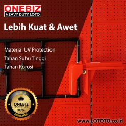 Jual ONEBIZ Adjustable Ball Valve Lockout OB 14-BDF07 1.5” to 2.5” (37.5 - 62.5mm)