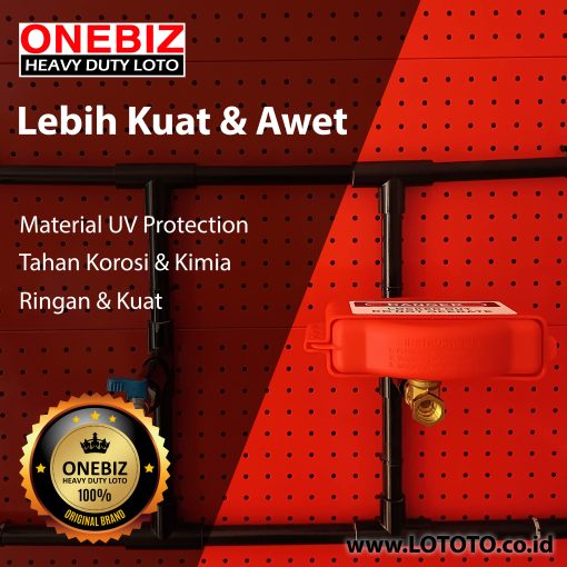 Jual ONEBIZ Adjustable Gate Valve Lockout OB 14-BDF16 1” to 6.5” (25 - 162.5mm)