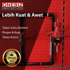 ONEBIZ Universal Valve Lockout Swing OB 14-BDF32 Length 200mm Studdle Height 170mm Suitable For Handle Witdth ≤4cm Handle Thickness ≤2.8cm