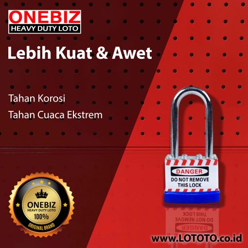 Jual ONEBIZ Laminated Padlock OB 14-BDJ43 A×B×C×D 51×6×34×40 mm