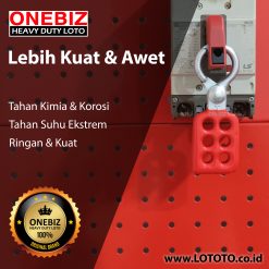 ONEBIZ Steel HASP OB 14-BDK05 Lock shackle 1” (25mm)
