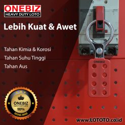 ONEBIZ Zinc Alloy HASP OB 14-BDK14 Lock shackle 1.5’’ (38mm)