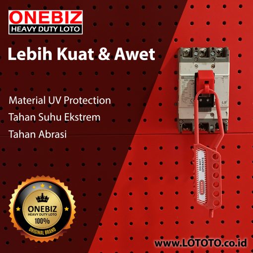 ONEBIZ Nylon Lockout HASP OB 14-BDK43 41.5mm × 193mm