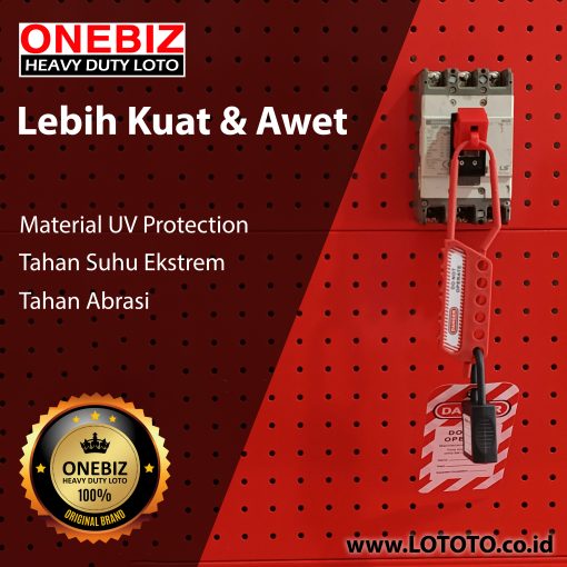 ONEBIZ Nylon Lockout HASP OB 14-BDK43 41.5mm × 193mm