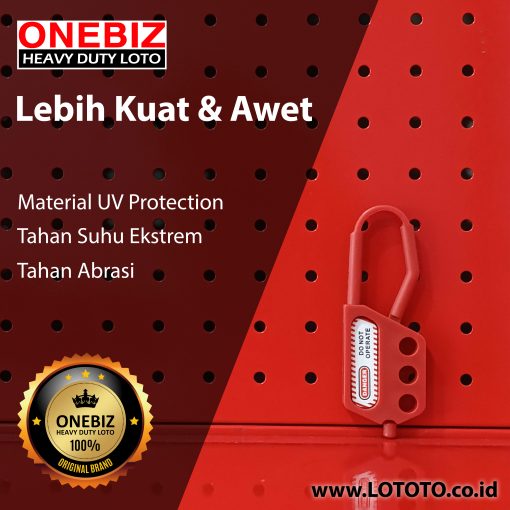 ONEBIZ Nylon Lockout HASP OB 14-BDK44 40mm × 115mm