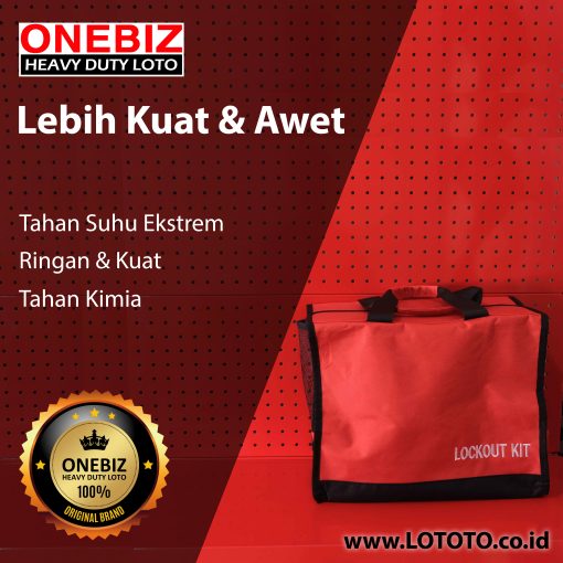 ONEBIZ Safety Lockout Handbag OB 14-BDZ04 380mm×170mm×240mm