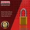 ONEBIZ Aluminium Padlock OB 14-BDA32 SAFETY PADLOCK
