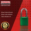 ONEBIZ Aluminium Padlock OB 14-BDA34 SAFETY PADLOCK