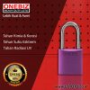 ONEBIZ Aluminium Padlock OB 14-BDA38 SAFETY PADLOCK