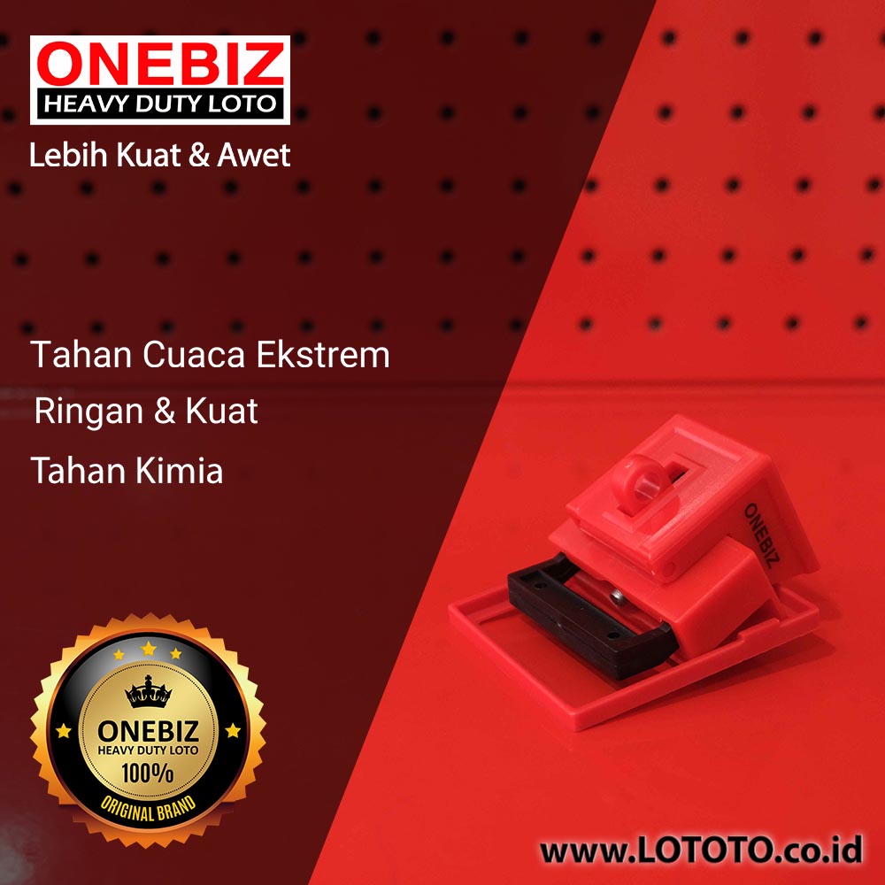 ONEBIZ Clamp-On Breaker Lockout OB 14-BDD12X 480V to 600V 13 × 38mm ONEBIZ Clamp-On Breaker Lockout OB 14-BDD12X 480V to 600V 13 × 38mm