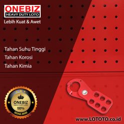 ONEBIZ Economic Steel HASP with Hook OB 14-BDK23 Lock shackle 1” (25mm)