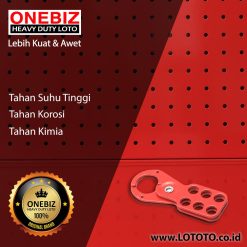 ONEBIZ Economic Steel Lockout HASP 1” (25 mm) OB 14-BDK03 Economic Steel HASP