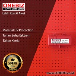 ONEBIZ Electrical Plug Lockout OB 14-BDD43 83mm×83mm×178mm For 220V - 500V plug (cable diameter 25 mm)