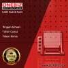 ONEBIZ Emergency Stop Lockout OB 14-BDD60-3 Base Inner Size 50x50mm Inner H 60mm Base Size 66.5x66.5mm Outer H 63mm