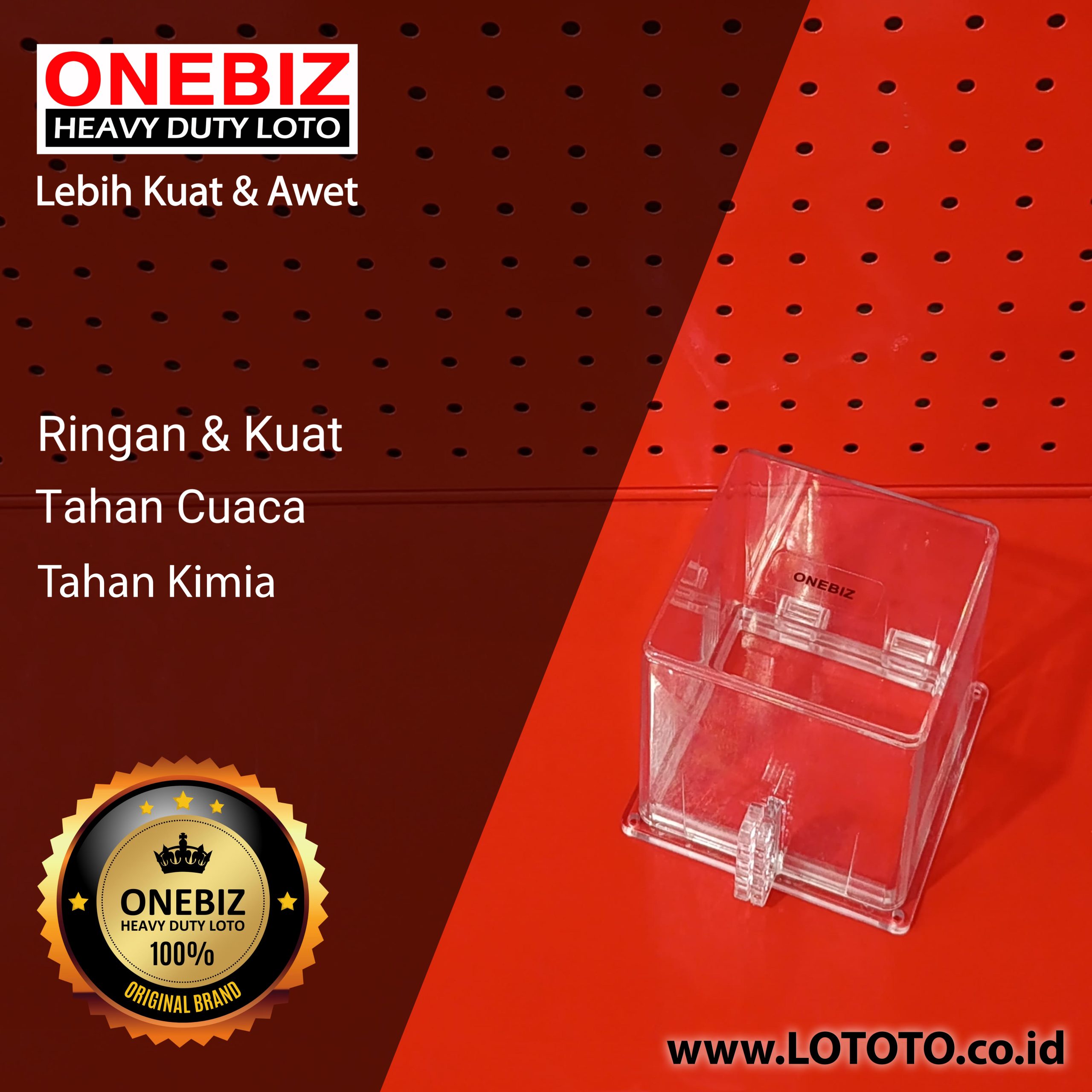 ONEBIZ Emergency Stop Lockout OB 14-BDD60-5 Base Inner Size 84x84mm Inner H 100.5mm Base Size 104x104mm Outer H 103mm ONEBIZ Emergency Stop Lockout OB 14-BDD60-5 Base Inner Size 84x84mm Inner H 100.5mm Base Size 104x104mm Outer H 103mm