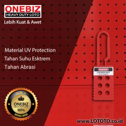 ONEBIZ Nylon Lockout HASP OB 14-BDK41 45.5mm × 157mm