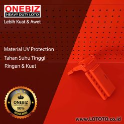 ONEBIZ OB 14-BDF05 Adjustable Ball Valve Lockout 0.375” to 1.25” (9.5 - 31.25mm)