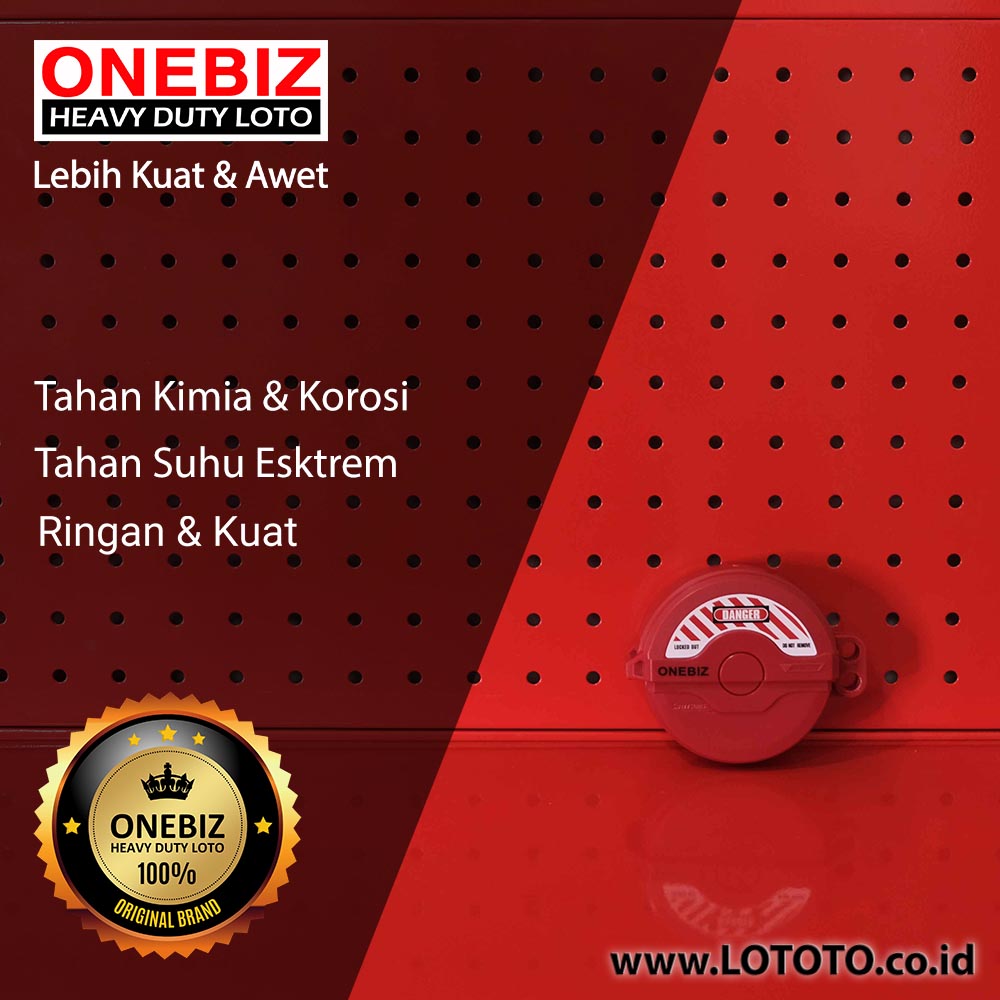 ONEBIZ Rotating Gate Valve Lockout 1” – 2.5” (25 – 64mm) OB 14-BDF11A Diameter Handles ONEBIZ Rotating Gate Valve Lockout 1” - 2.5” (25 - 64mm) OB 14-BDF11A Diameter Handles