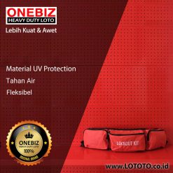 ONEBIZ Safety Lockout Waist Bag OB 14-BDZ06 Side Bags 160mm×120mm×100mm Middle Bag 230mm×120mm×100mm