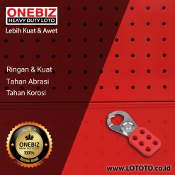 ONEBIZ Steel HASP with Hook OB 14-BDK21 Lock shackle 1” (25mm)