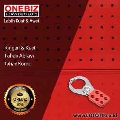 ONEBIZ Steel HASP with Hook OB 14-BDK22 Lock shackle 1.5’’ (38mm)