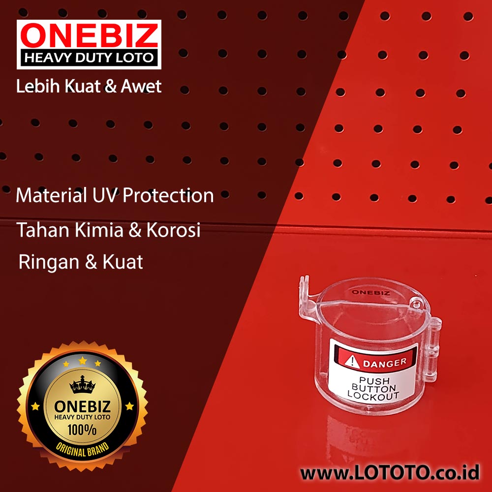 ONEBIZ Switch Lockout OB 14-BDD53-1 EMERGENCY STOP LOCKOUT ONEBIZ Switch Lockout OB 14-BDD53-1 EMERGENCY STOP LOCKOUT