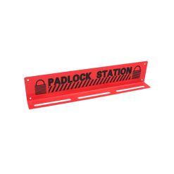 ONEBIZ Padlock Station OB 14-BDB33 400mm×40mm×80mm Can Be Equiped With 15 Padlocks