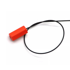 ONEBIZ Hexagonal Plastic Seal Lock OB 14-BDQF01 ABS Material 1.8mm Dia*300mm Length Steel Cable Red