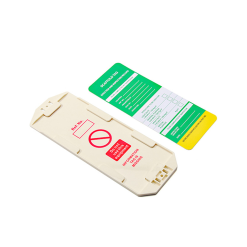 ONEBIZ Scaffolding Tag OB 14-BDP34 Body Material ABS/PA6 (many colors available) Insert Card Material PVC 250×92×6mm