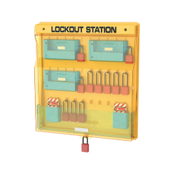 ONEBIZ Lockout Station OB 14-BDB204 650mm×590mm×95mm without Components