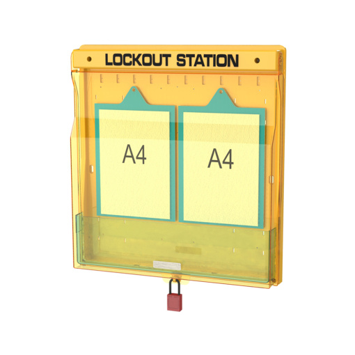 ONEBIZ Lockout Station OB 14-BDB207(W) 650mm×590mm×95mm without Components