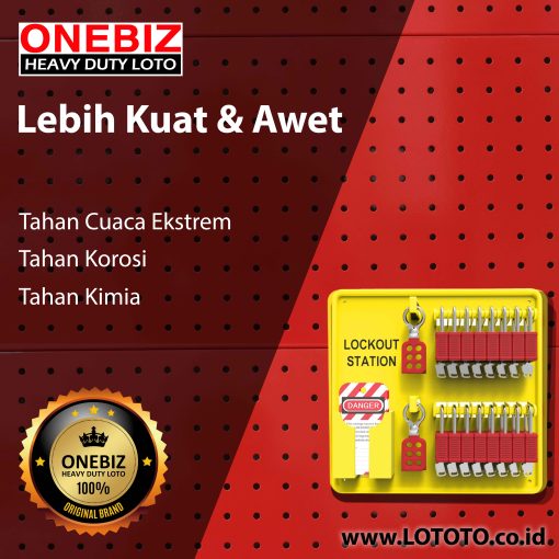 Jual ONEBIZ Lockout Station OB 14-BDB302 360×350mm