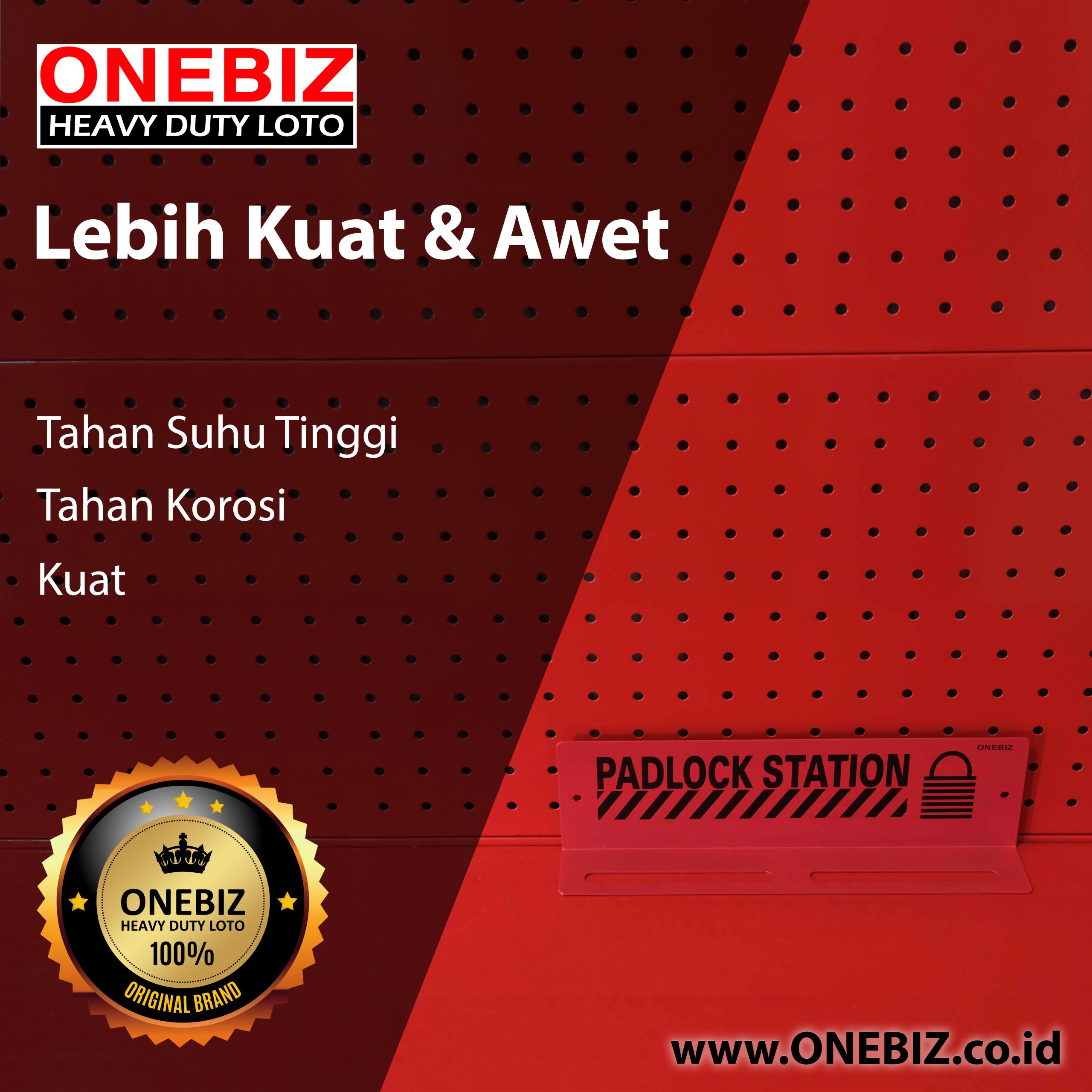 ONEBIZ Padlock Station OB 14-BDB32 270mm×40mm×80mm Can Be Equiped With 10 Padlocks ONEBIZ Padlock Station OB 14-BDB32 270mm×40mm×80mm Can Be Equiped With 10 Padlocks