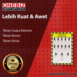 Jual ONEBIZ Open Lockout Station OB 14-BDB7-3 360×540mm