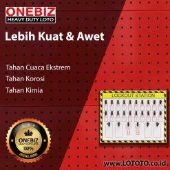 Jual ONEBIZ Open Lockout Station OB 14-BDB7-4 660×520mm