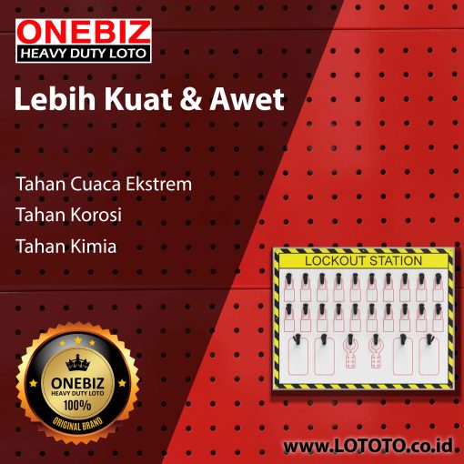 Jual ONEBIZ Open Lockout Station OB 14-BDB7-4 660×520mm