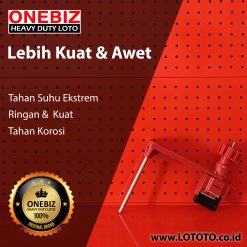 Jual ONEBIZ Universal Valve Lockout OB 14-BDF31X Swing Length 120mm Studdle Height 150mm Suitable For Handle Witdth ≤2.3cm Handle Thickness ≤1.4cm