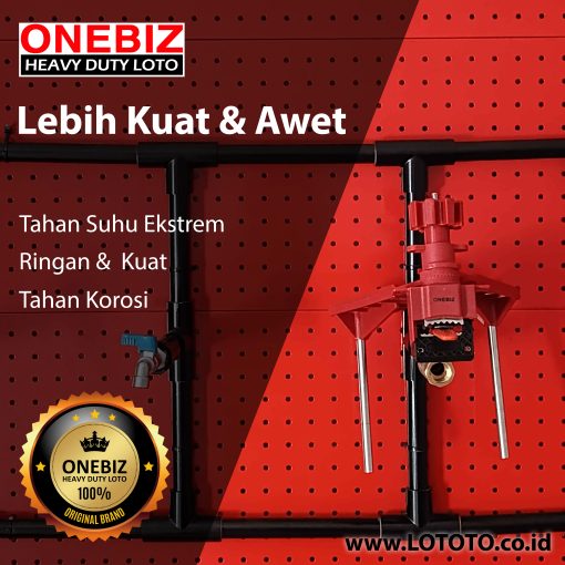 Jual ONEBIZ Universal Valve Lockout OB 14-BDF32X Swing Length 120mm Studdle Height 150mm Suitable For Handle Witdth ≤2.3cm Handle Thickness ≤1.4cm