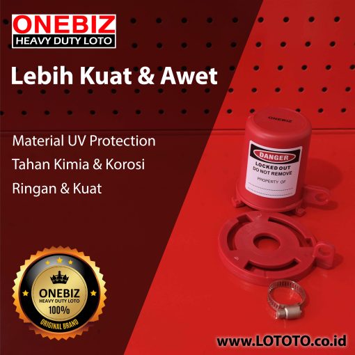 ONEBIZ Plug Valve Lockout OB 14-BDF41 Suitable For Valve Diameter ≤ 2.2cm