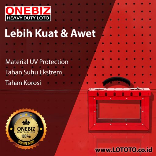 Jual ONEBIZ Lockout Kit OB 14-BDX01T 250×195×95mm