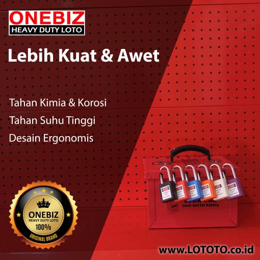 ONEBIZ Lockout Kit OB 14-BDX04 235mm×150mm×185mm