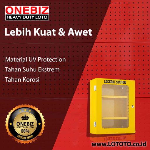 Jual ONEBIZ Lockout Kit OB 14-BDX07 360mm×450mm×155mm